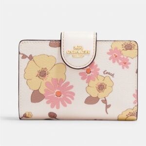 Coach corner zip wallet